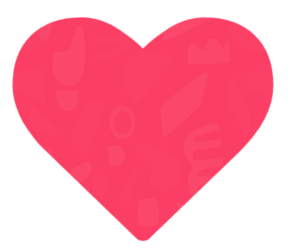 Icon - heart pattern